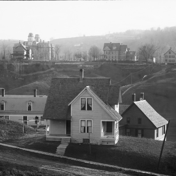 Photograph of Vermont College from Fuller St.