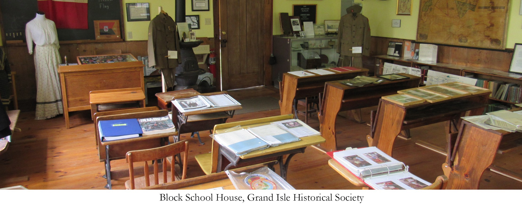 Block Schoolhouse, Grand Isle Historical Society