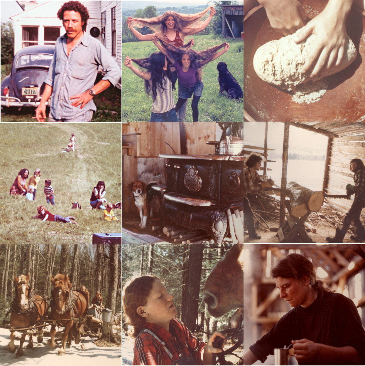 1970s Vermont Counterculture Photos