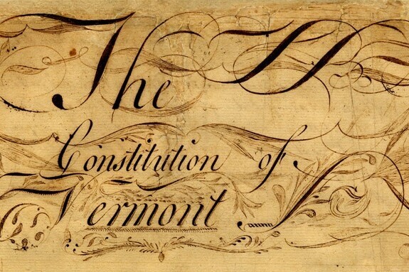 Constitution of Vermont