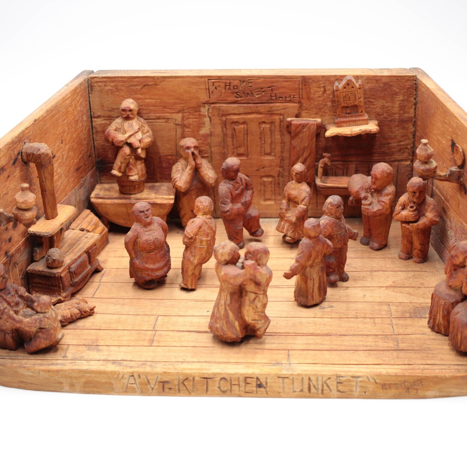 wood carving of 