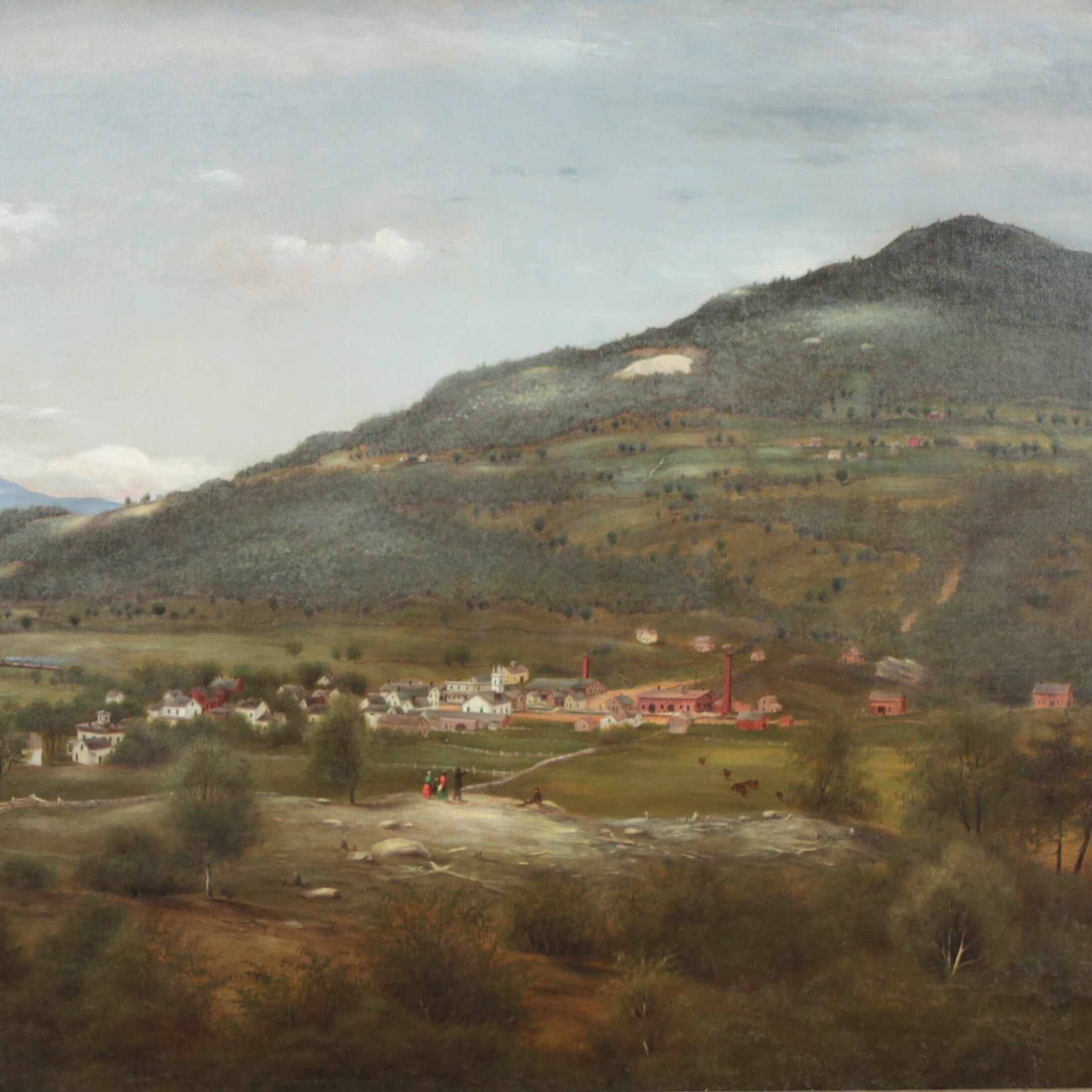 painting of Dorset, VT
