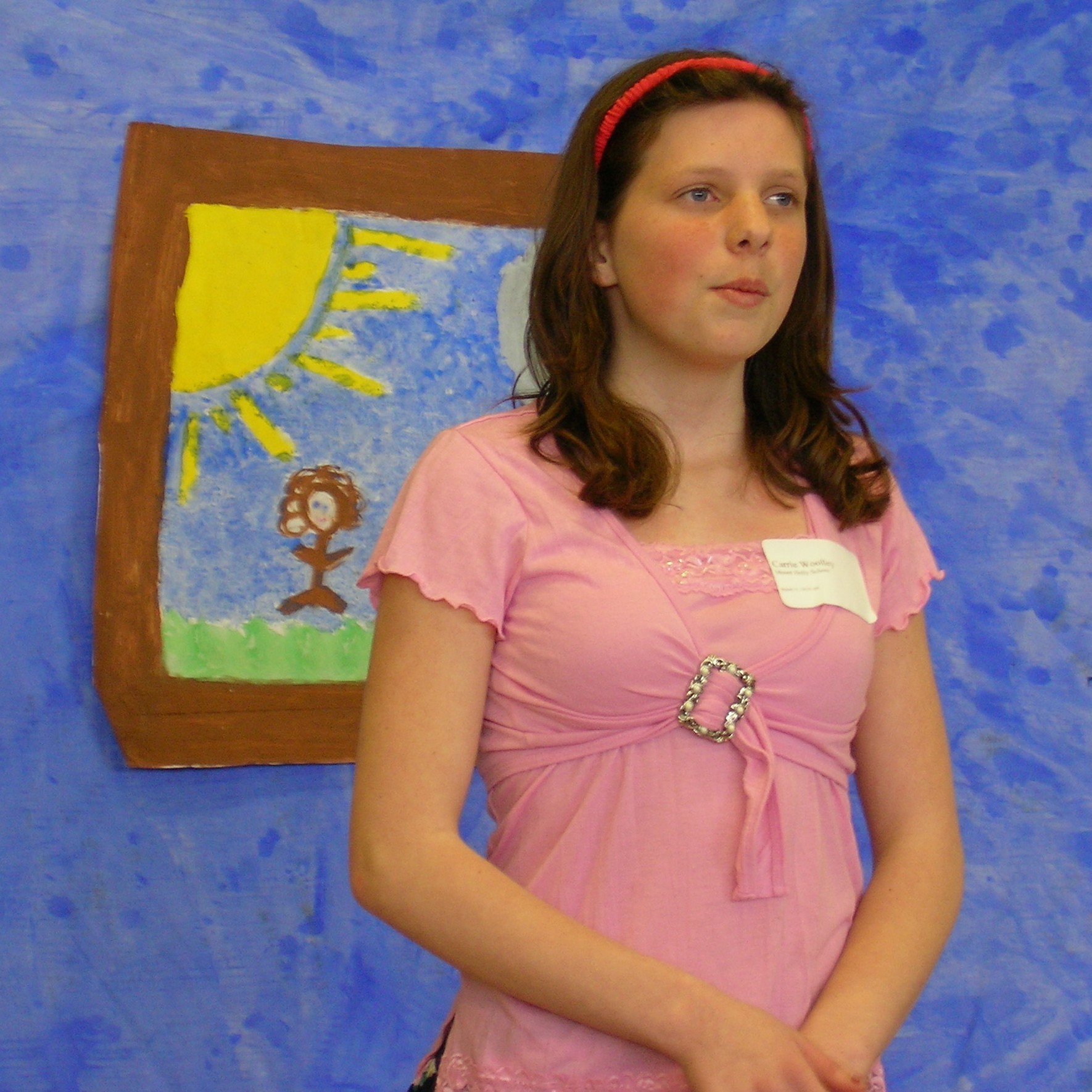 student performing at Vermont History Day