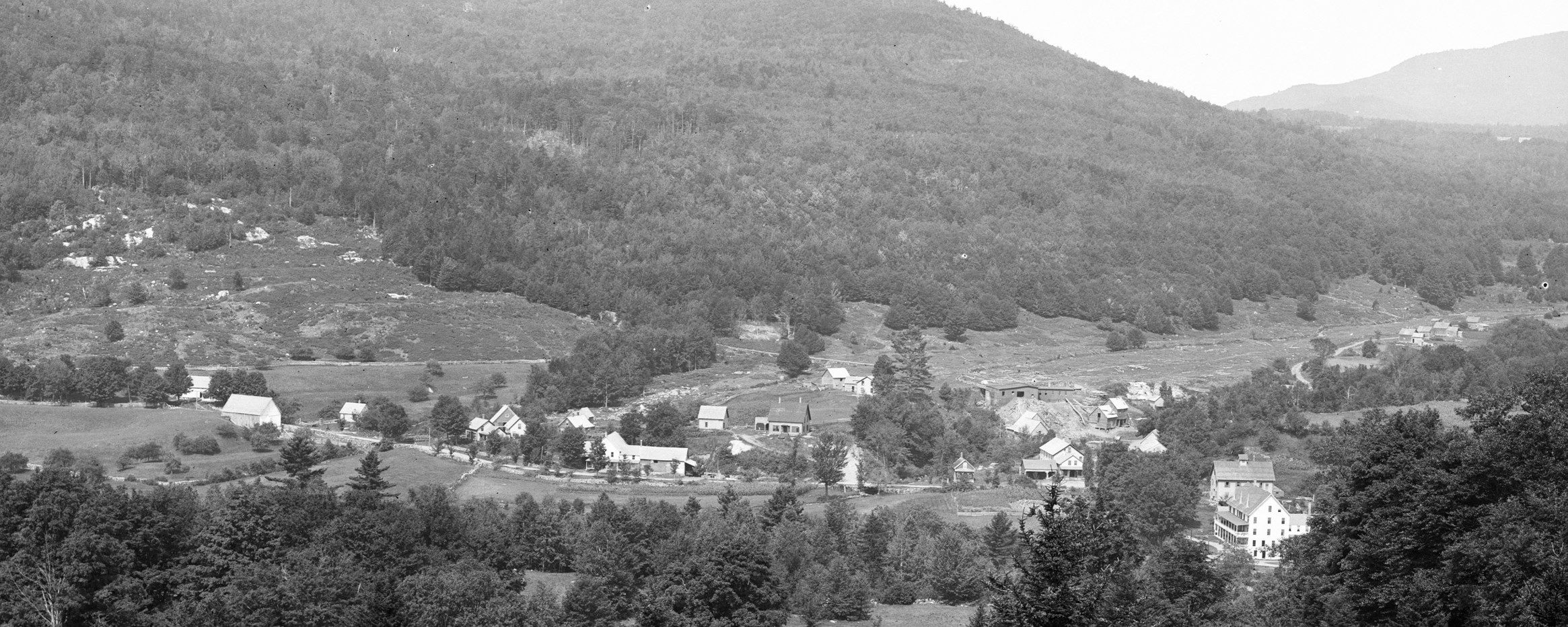 Birdseye view of Tyson, Vermont