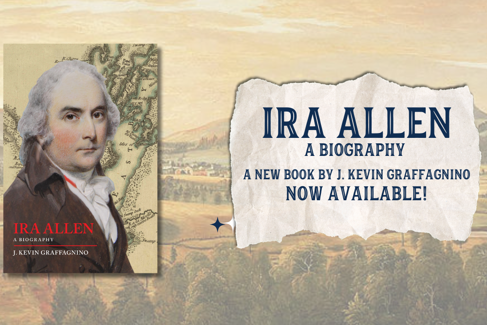 Ira Allen talk and signing at the Leach Public Library in Irasburg