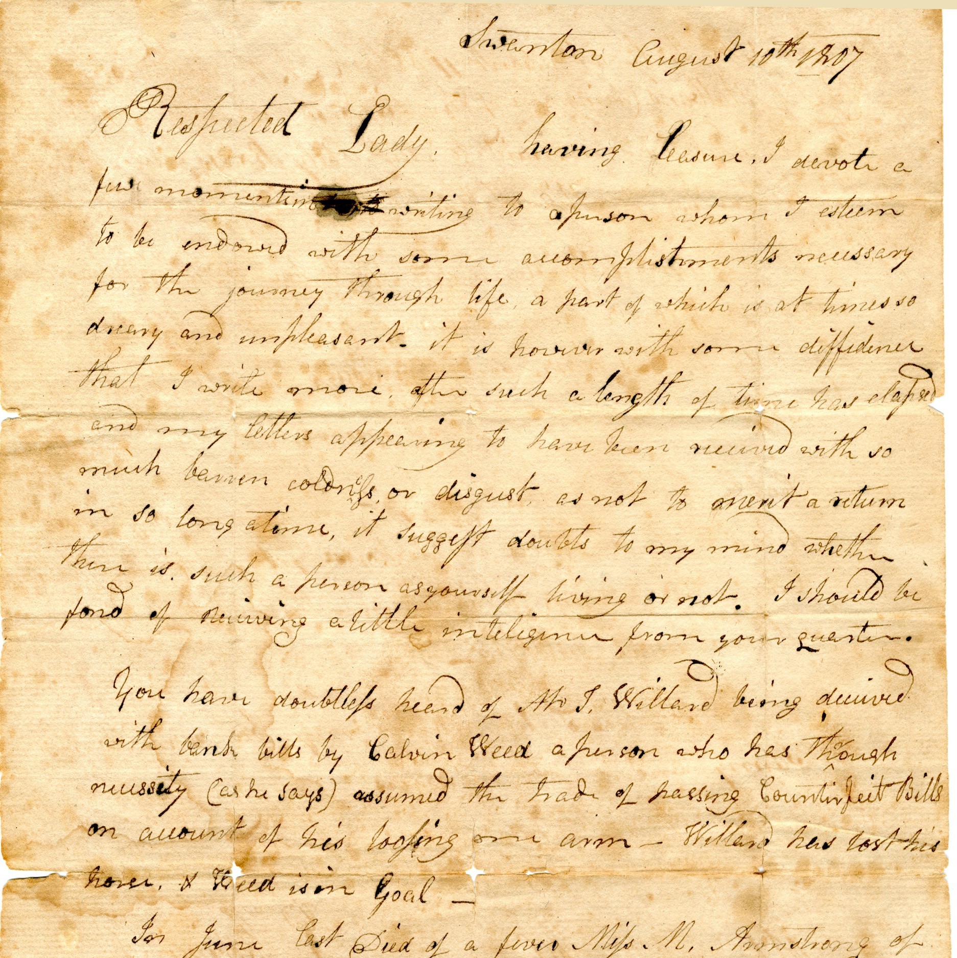 Scan of an early manuscript