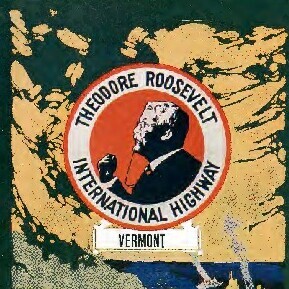 Teddy Roosevelt International Highway brochure logo