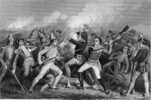 Illustration of Battle of Bennington