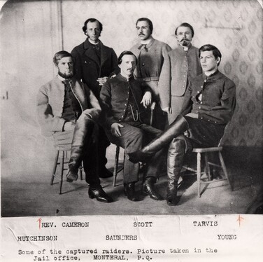 photograph of Confederate raiders