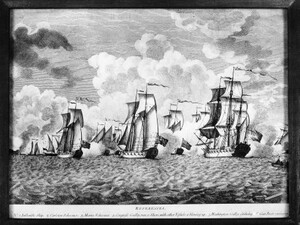 illustration of Battle of Valcour Island
